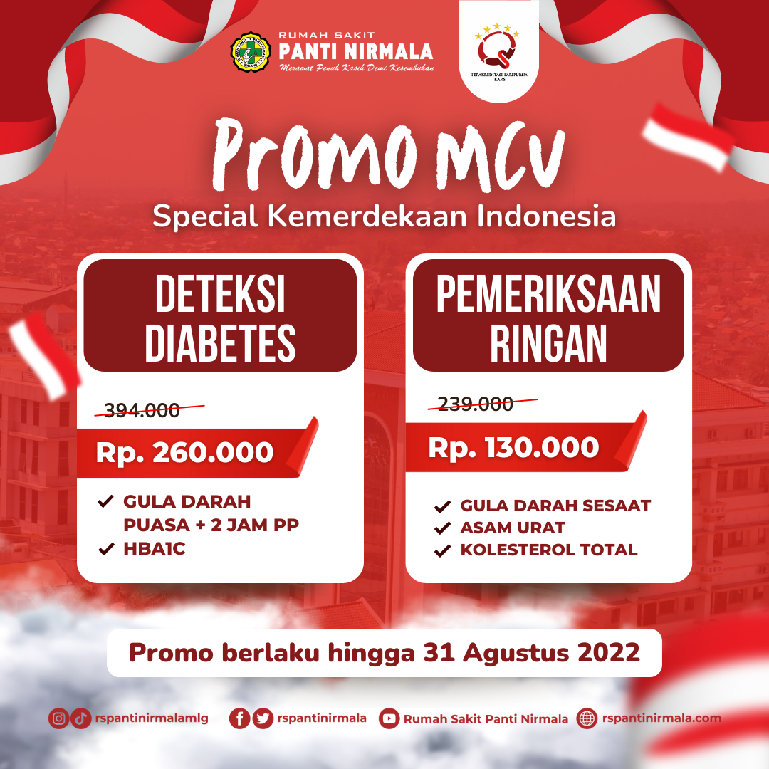 PROMO MCU SPESIAL KEMERDEKAAN INDONESIA