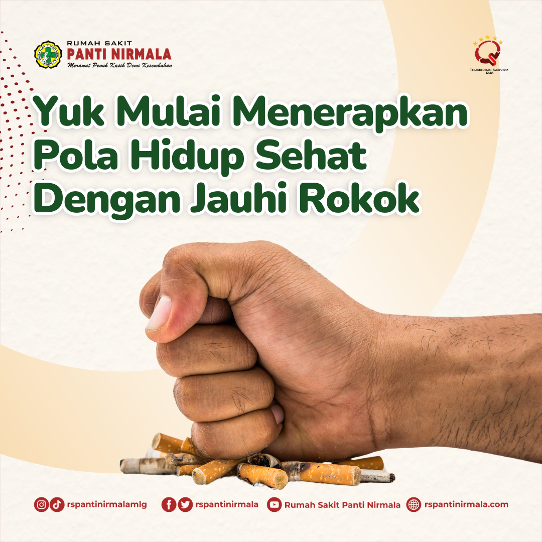 Yuk Mulai Menerapkan Pola Hidup Sehat Dengan Jauhi Rokok, Agar ...