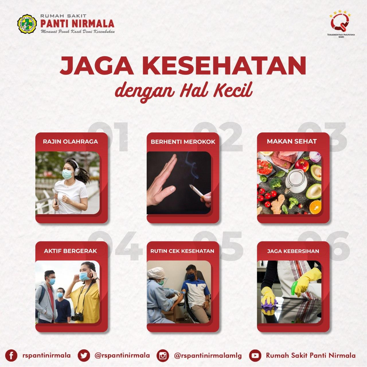 Jaga Kesehatan dengan Hal Kecil