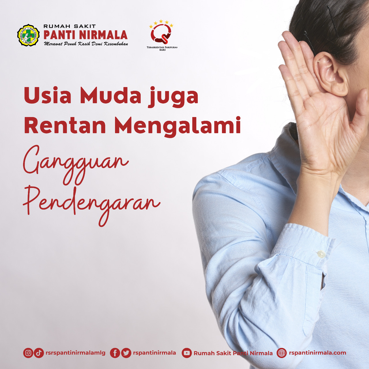 Usia Muda Juga Rentan Mengalami Gangguan Pendengaran