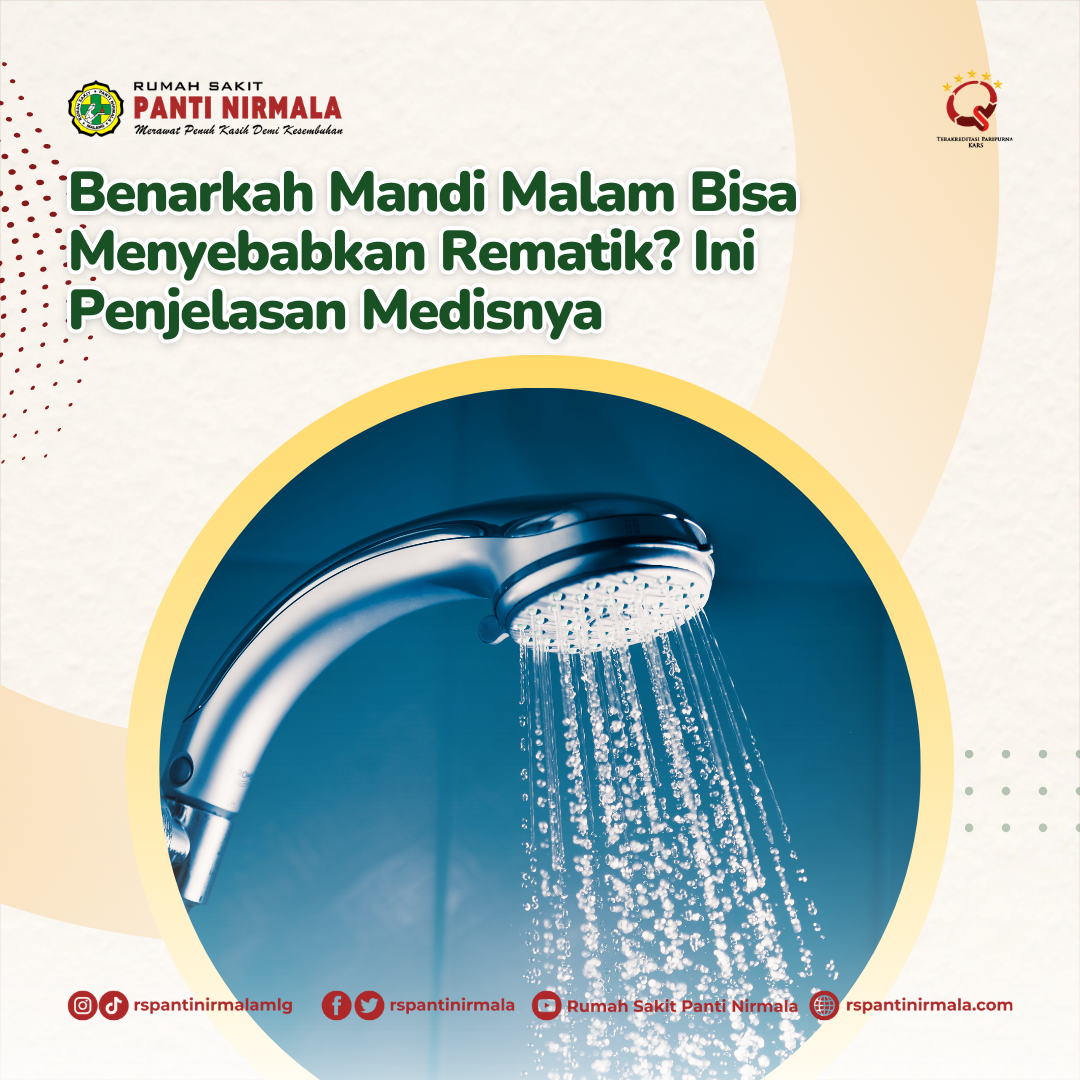 Benarkah Mandi Malam Bisa Menyebabkan Rematik? Ini Penjelasan Medisnya