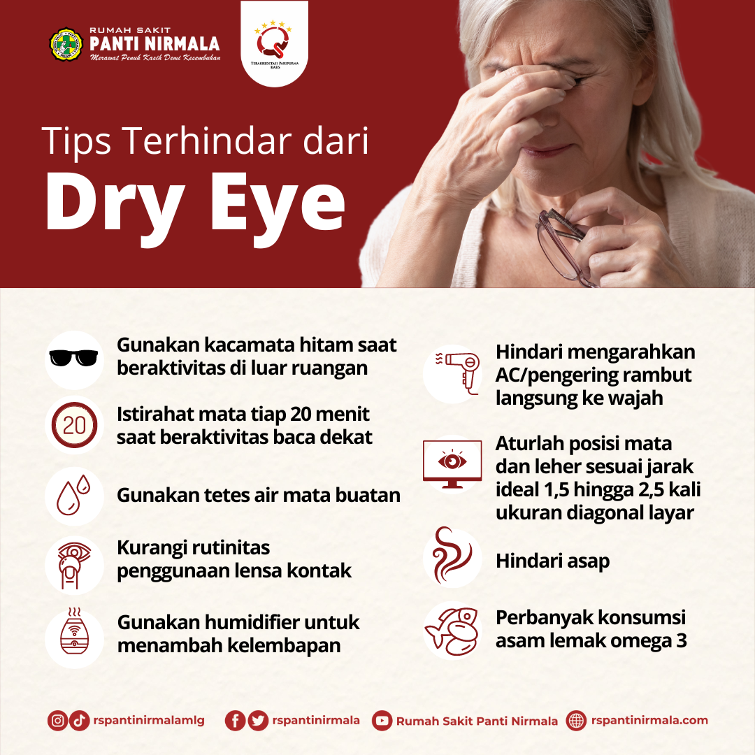 Tips Terhindar dari Dry Eye