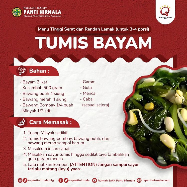 Tumis Bayam