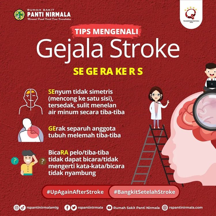 Tips Mengenali Gejala Stroke