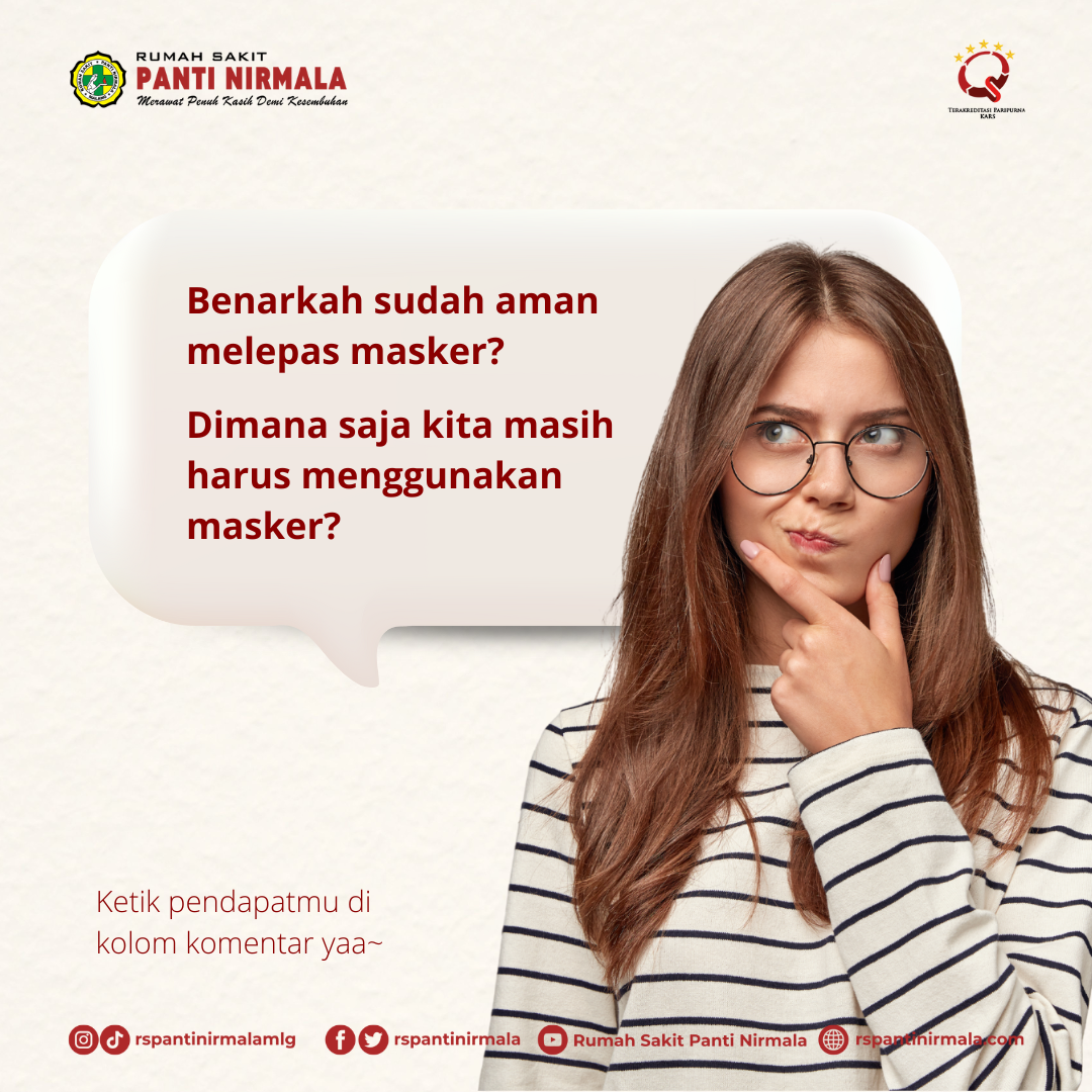 Benarkan sudah aman melepas masker?