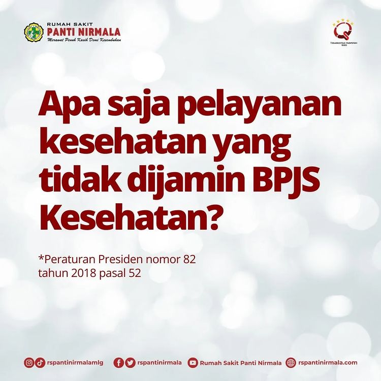 Apa Saja Pelayanan Kesehatan Yang Tidak Dijamin BPJS Kesehatan?