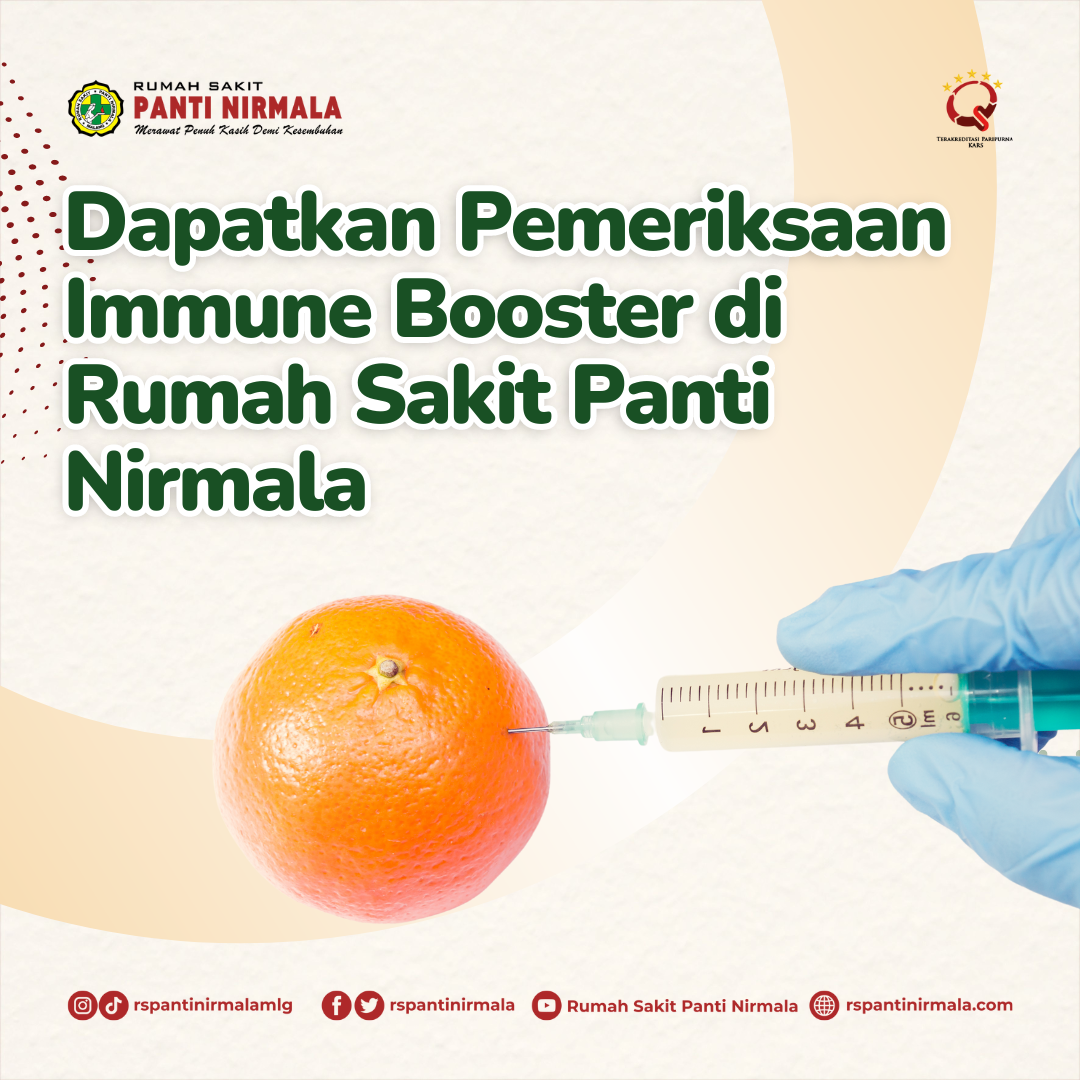 Sobat Nirmala Mau Mendapatkan Pemeriksaan Immune Booster Dengan Harga Spesial!?