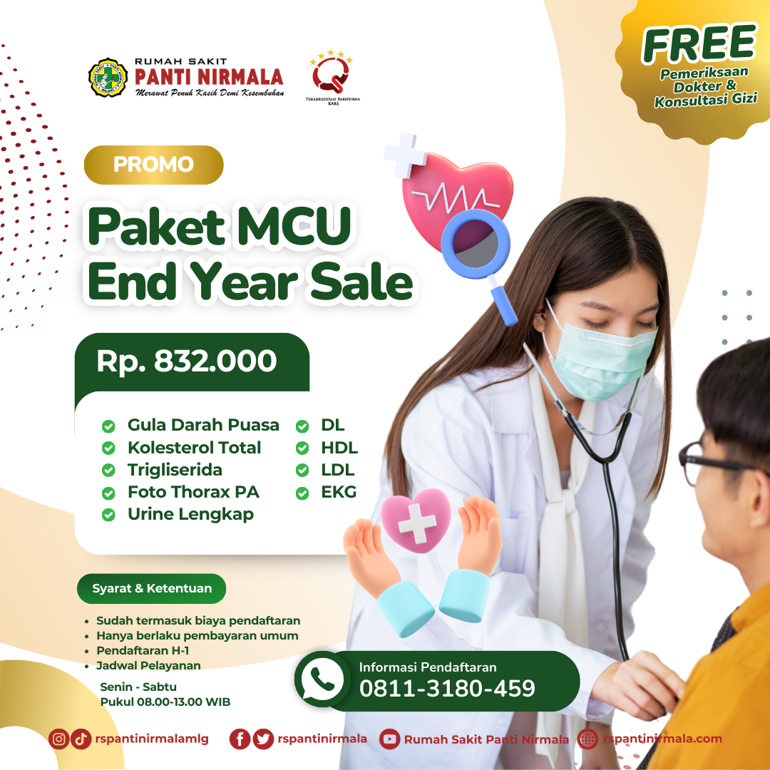 Promo Medical Check Up Spesial End Year Sale!