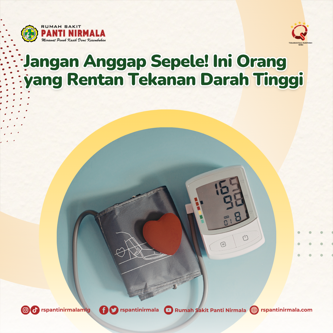 Jangan Anggap Sepele! Ini Orang yang Rentan Tekanan Darah Tinggi