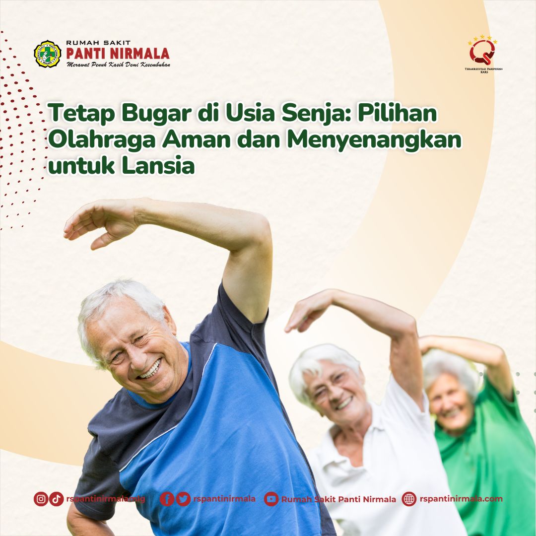 Tetap Bugar di Usia Senja: Pilihan Olahraga Aman dan Menyenangkan untuk Lansia