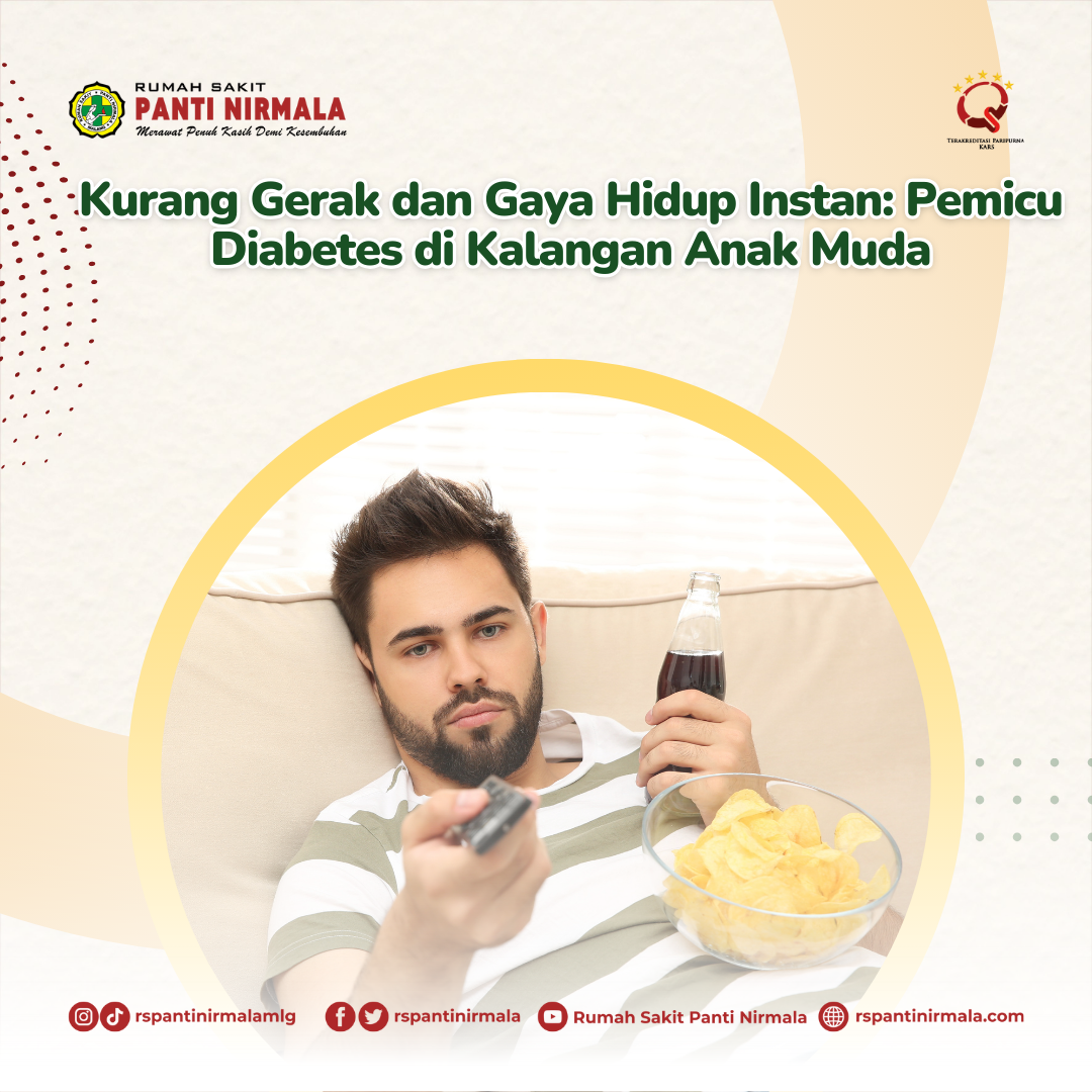 Kurang Gerak dan Gaya Hidup Instan: Pemicu Diabetes di Kalangan Anak Muda