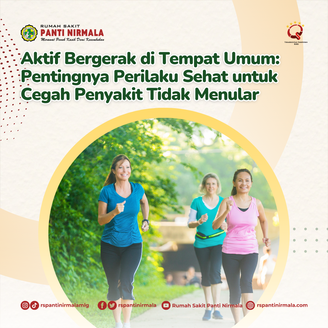 Aktif Bergerak di Tempat Umum: Pentingnya Perilaku Sehat untuk Cegah Penyakit Tidak Menular