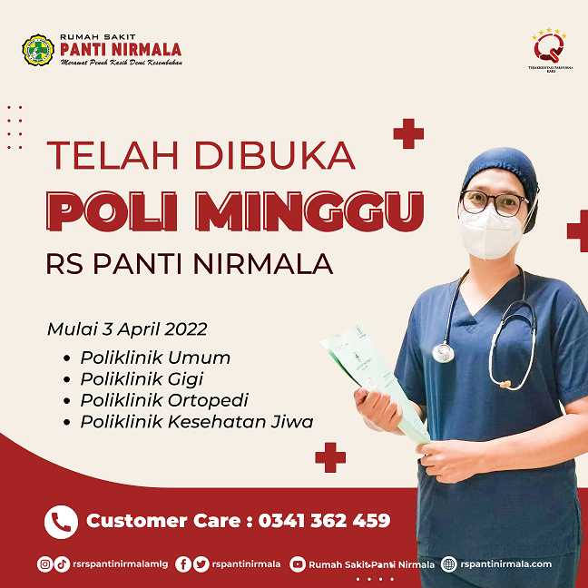 Telah dibuka Poli Minggu RS Panti Nirmala