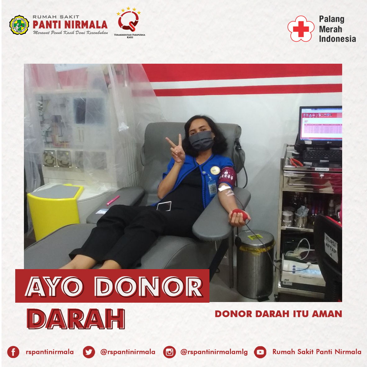 Ayo Donor Darah - Donor darah itu aman