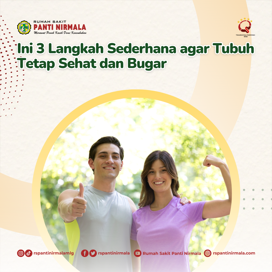 Ini 3 Langkah Sederhana agar Tubuh Tetap Sehat dan Bugar