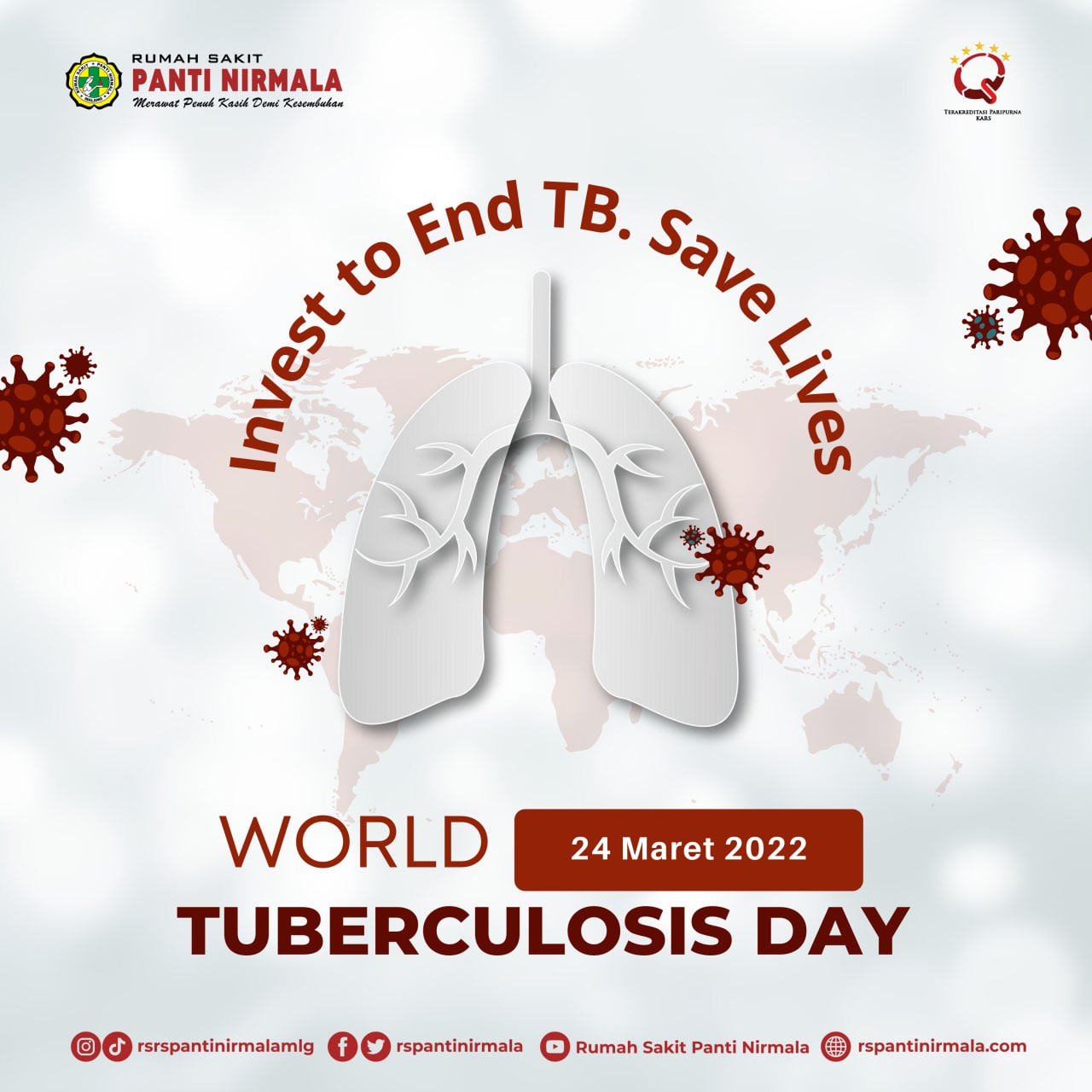 Selamat Hari Tuberkulosis Sedunia 24 Maret 2022